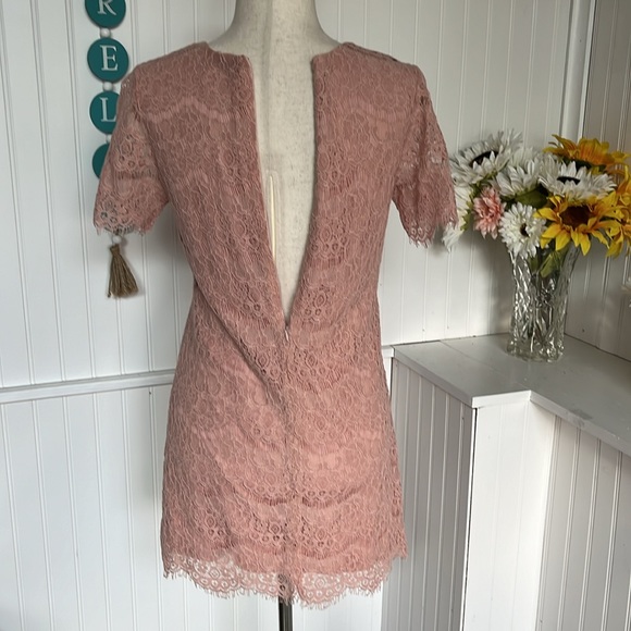 Pink Lily Lace Dress Mix & Match Size Small - Picture 8 of 14